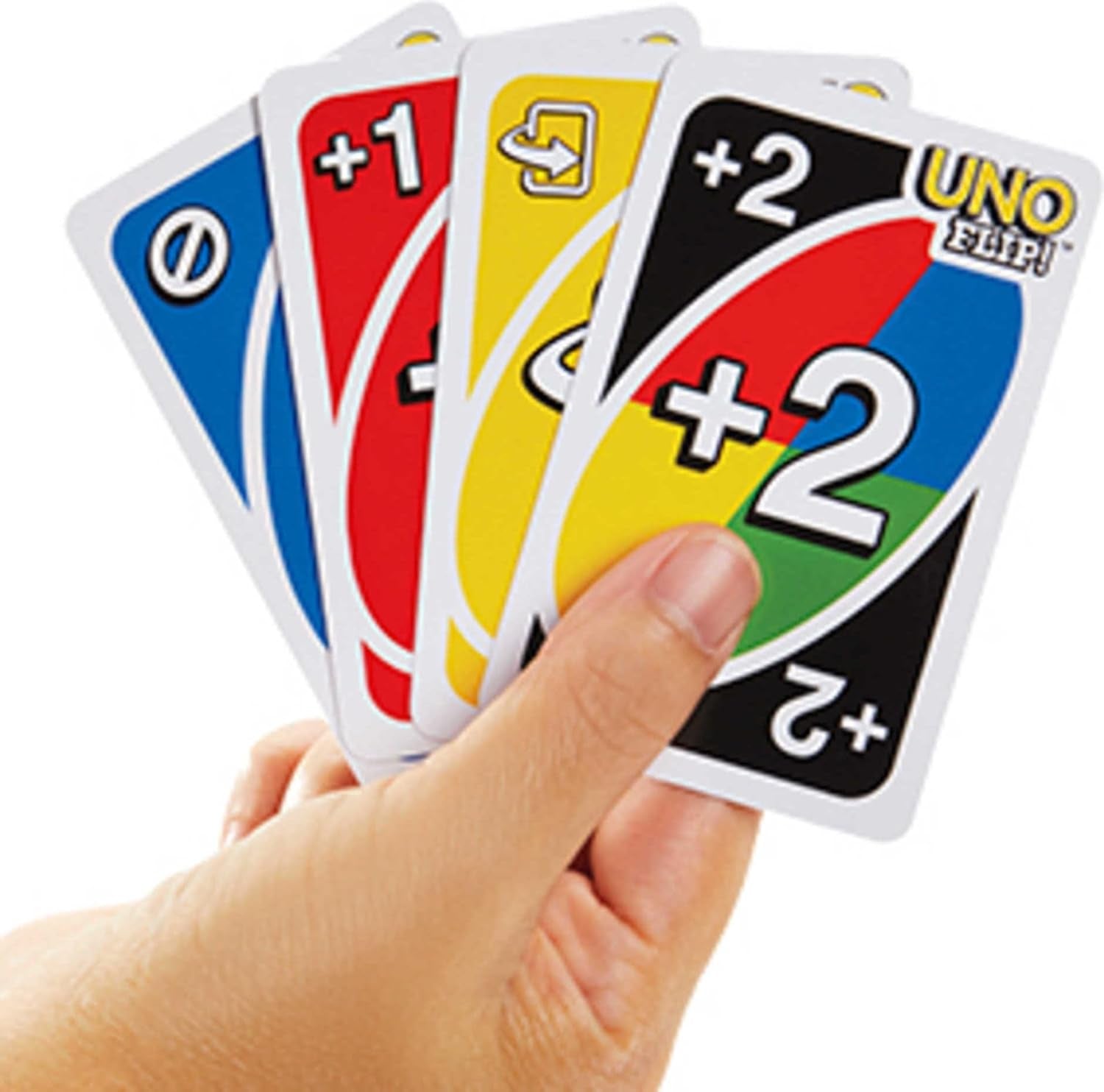 UNO FLIP! Card Game with Color Blind Accessible Deck for Kids, Adults & Family Night, 2 to 10 Players