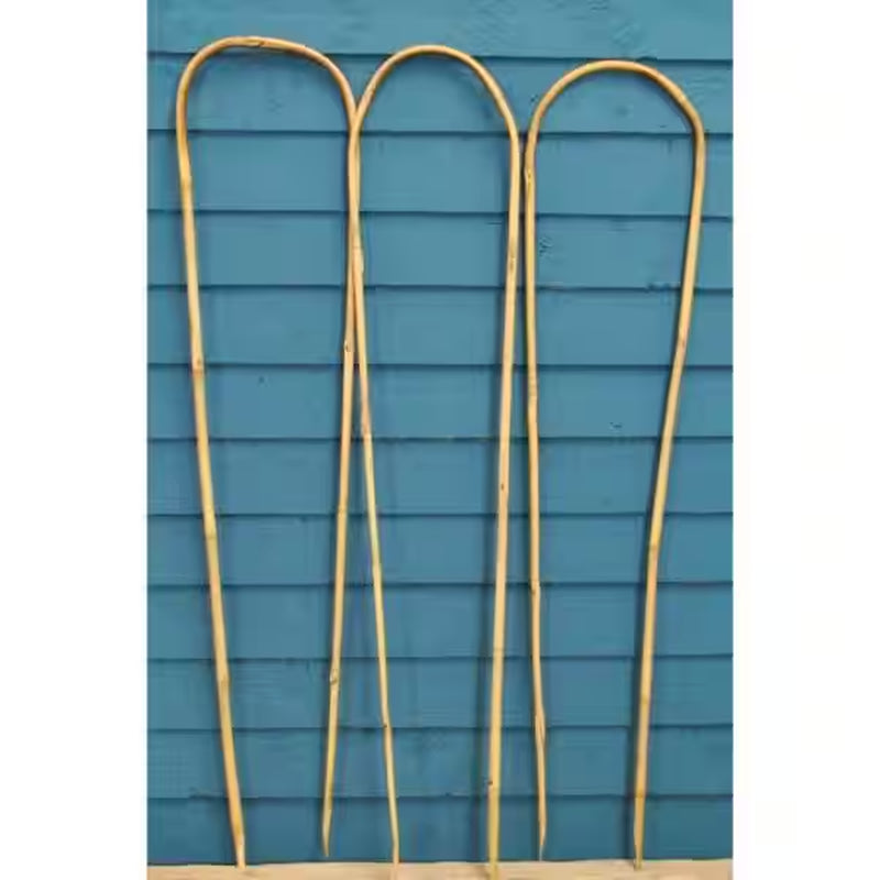 48 In. H Bamboo U Hoop Plant Support, Pack of 8