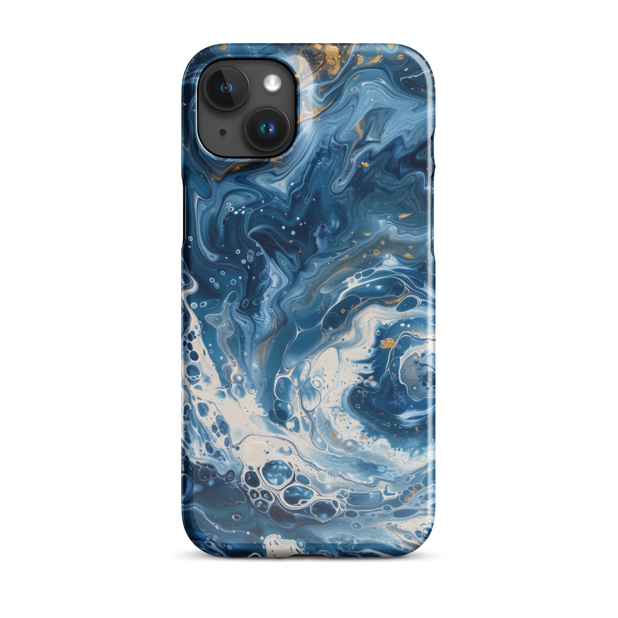 Blue Waves Phone case for iPhone
